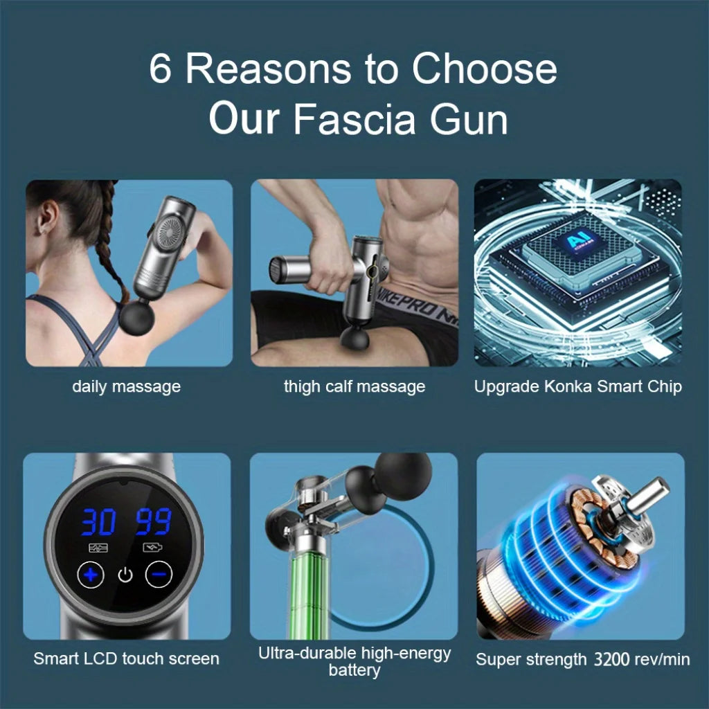 Massage Gun For Deep Muscle Recovery and Relaxation