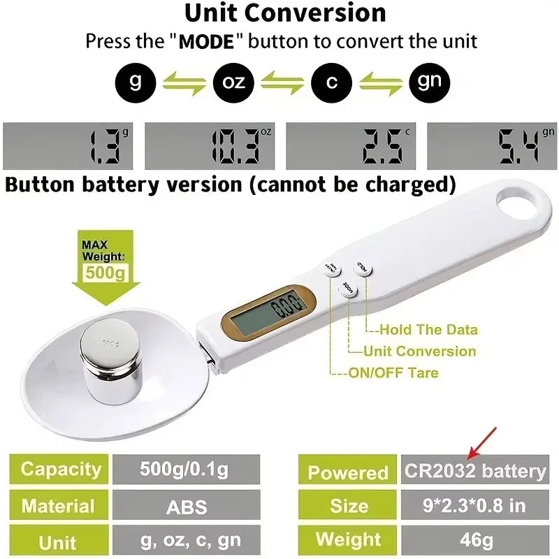 Smart Nutrition Scale Spoon