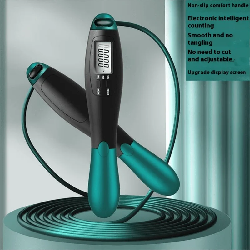 Smart Calorie-Counting Jump Rope — Cordless & Adjustable